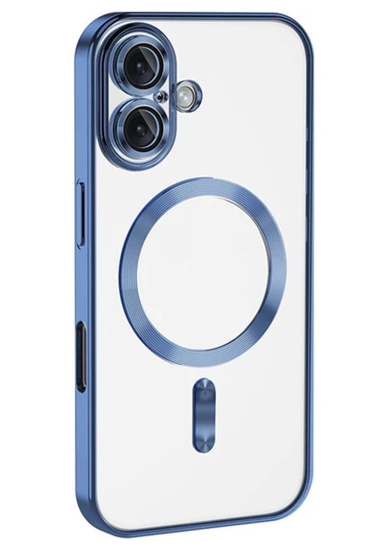 Mey İthalat® iPhone 16 Kılıf Kross Magneticsafe Kapak - Mavi