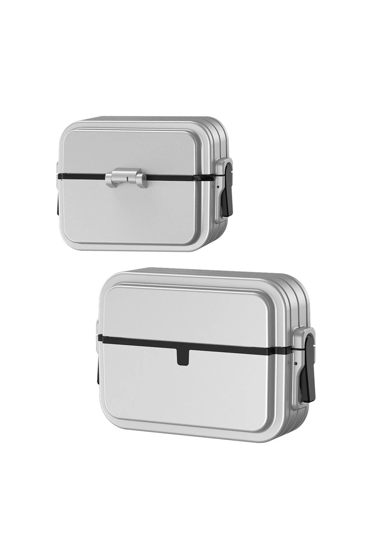 Mey İthalat® Airpods 3 (3.nesil) 404 Kilitli Kılıf - Gri