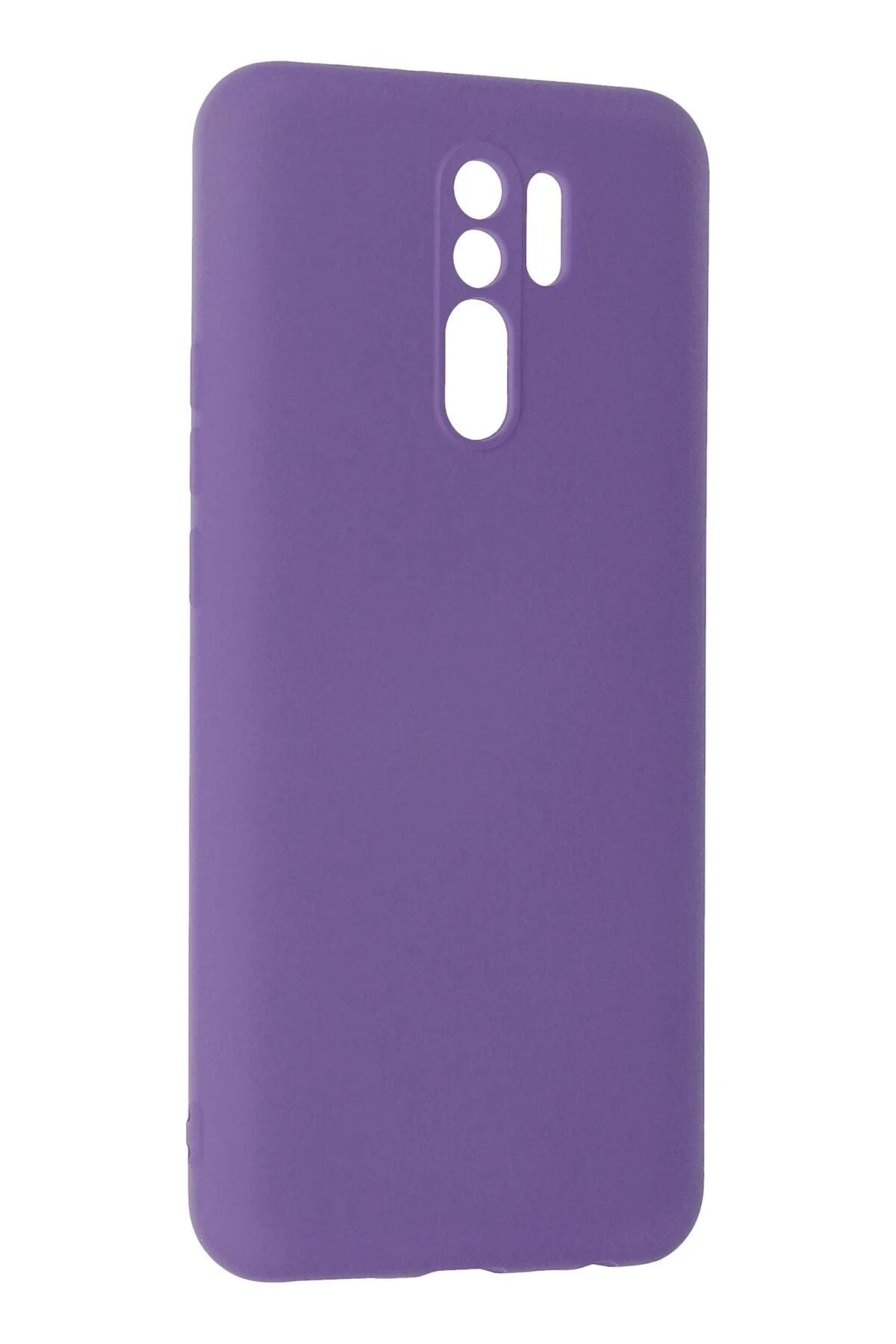 Mey İthalat® Redmi 9 Kılıf Nano içi Kadife Silikon - Mor