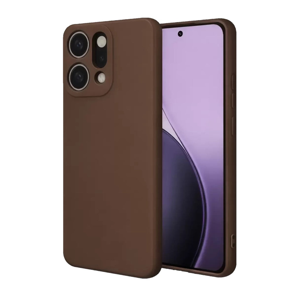 Mey İthalat® Reno 14 First Silikon - Kahverengi
