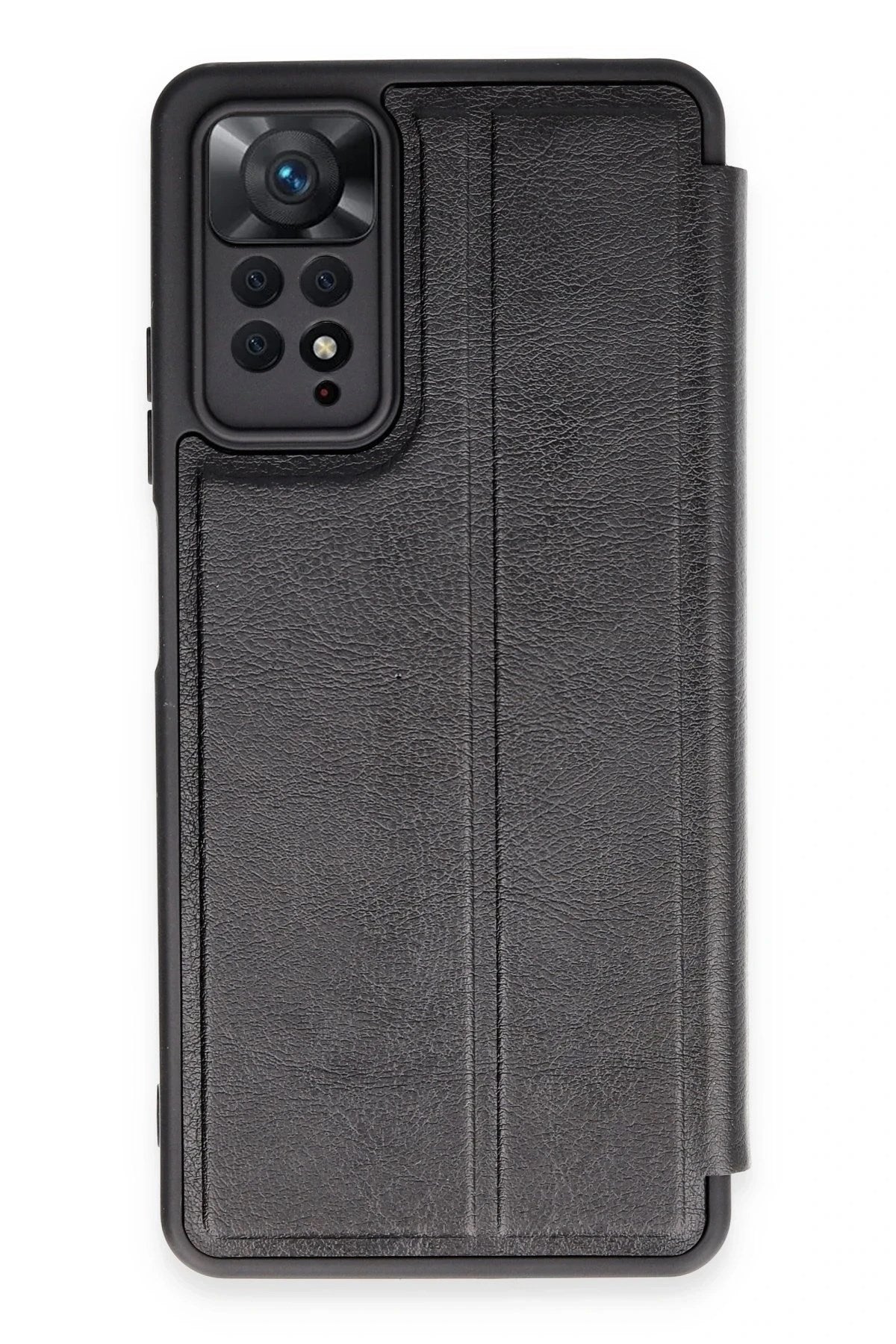 Mey İthalat® Redmi Note 12 Pro 4G Kılıf Flip Cover - Siyah