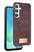 Mey İthalat® Samsung Galaxy A26 Bright Simli Kapak - Derin Mor