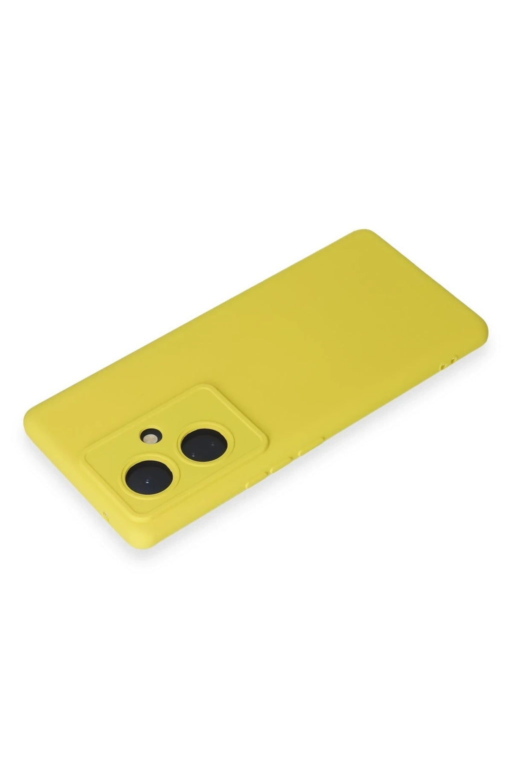 Mey İthalat® Vivo V29 Lite Kılıf Nano içi Kadife Silikon - Sarı