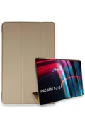 Mey İthalat® iPad Mini 3 Kılıf Tablet Smart Kılıf - Gold