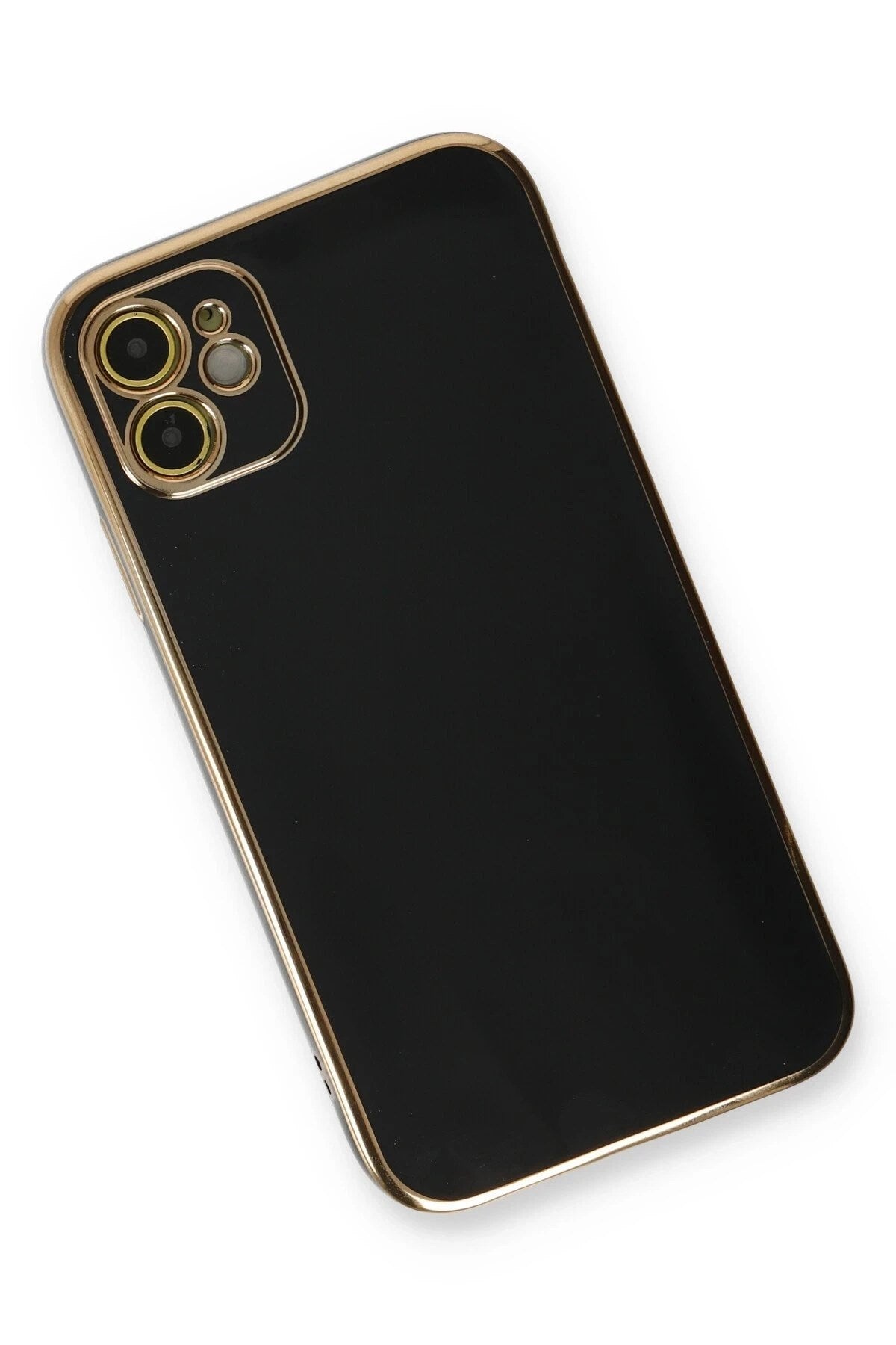 Mey İthalat® iPhone 11 Kılıf Volet Silikon - Siyah