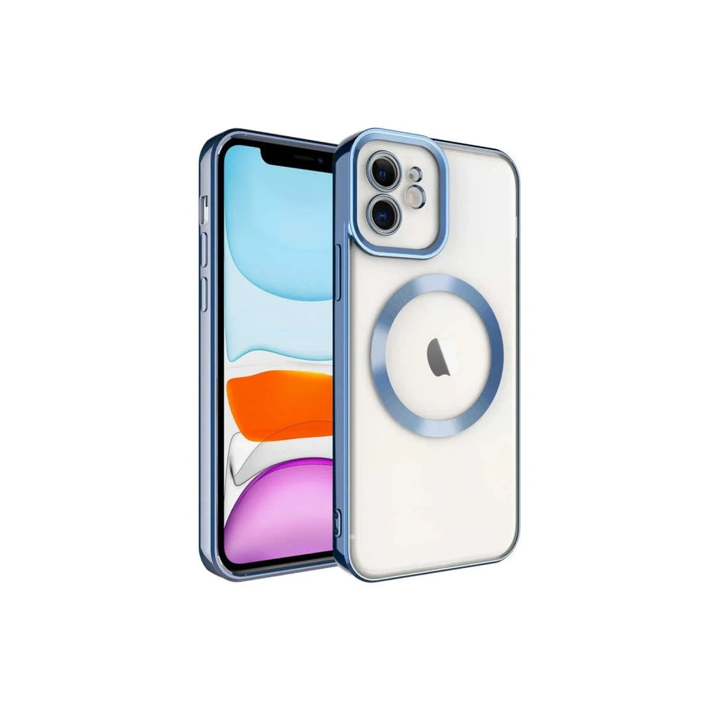 Mey İthalat® iPhone 11 Kılıf Kross Magneticsafe Kapak - Sierra Blue