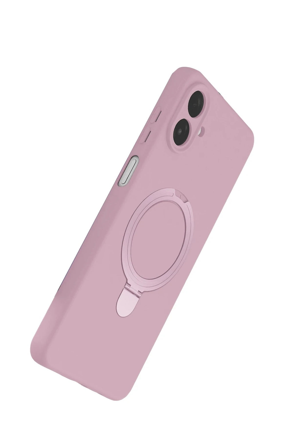 Mey İthalat® Samsung Galaxy A07 4G Regal Magsafe Standlı Kapak - Açık Pembe