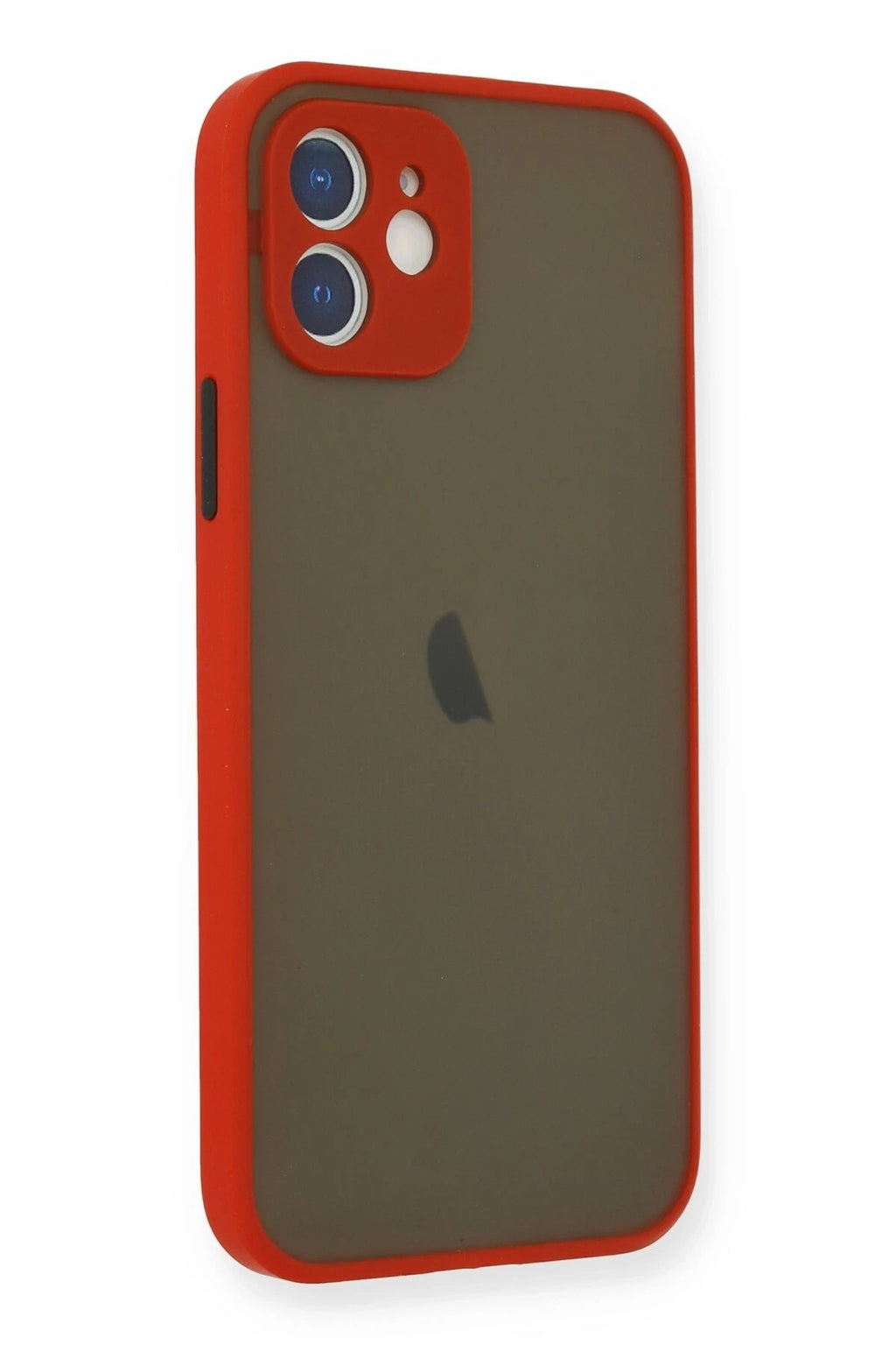 Mey İthalat® iPhone 12 Mini Kılıf Montreal Silikon Kapak - Kırmızı