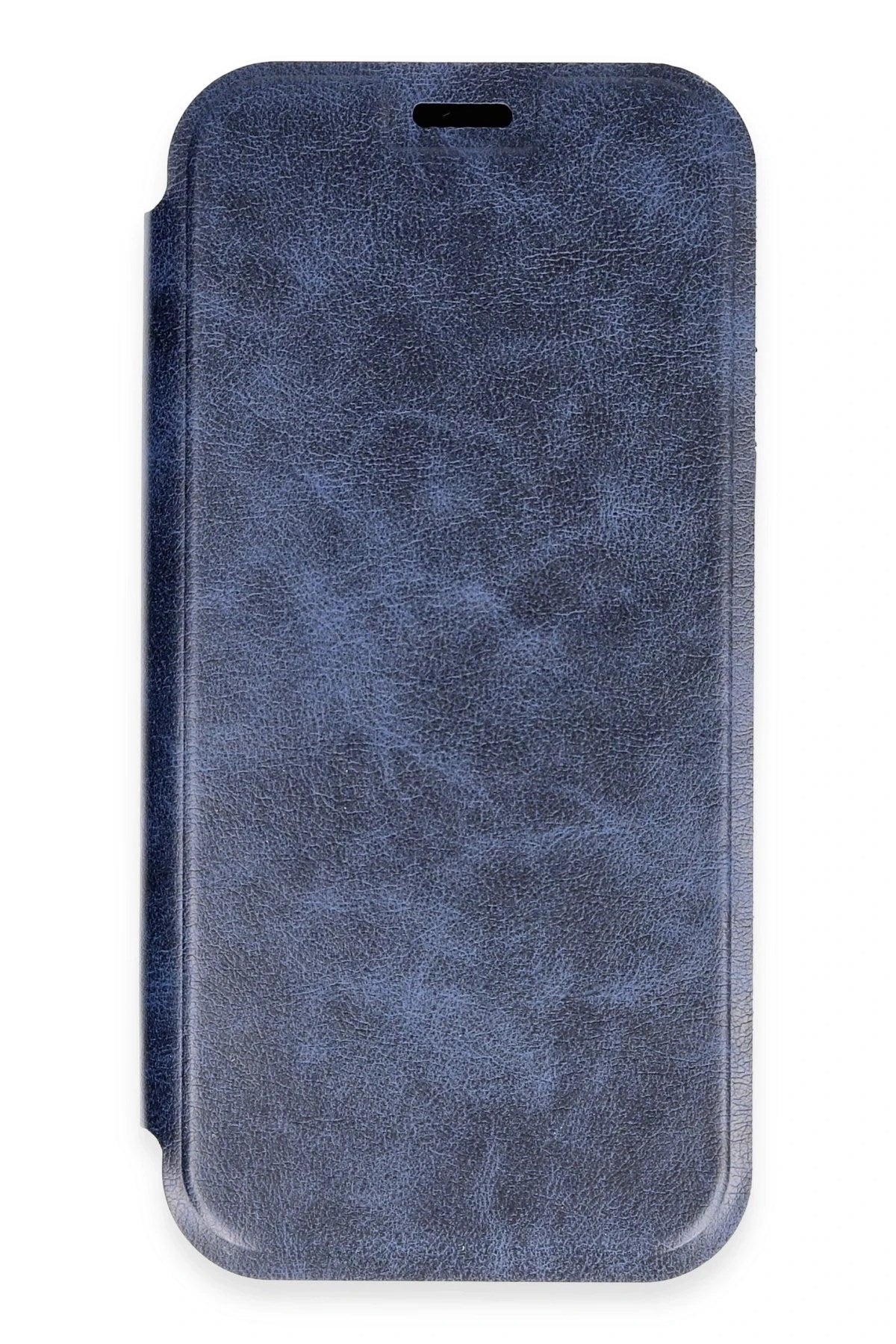 Mey İthalat® iPhone 16 Pro Kılıf Flip Cover - Lacivert