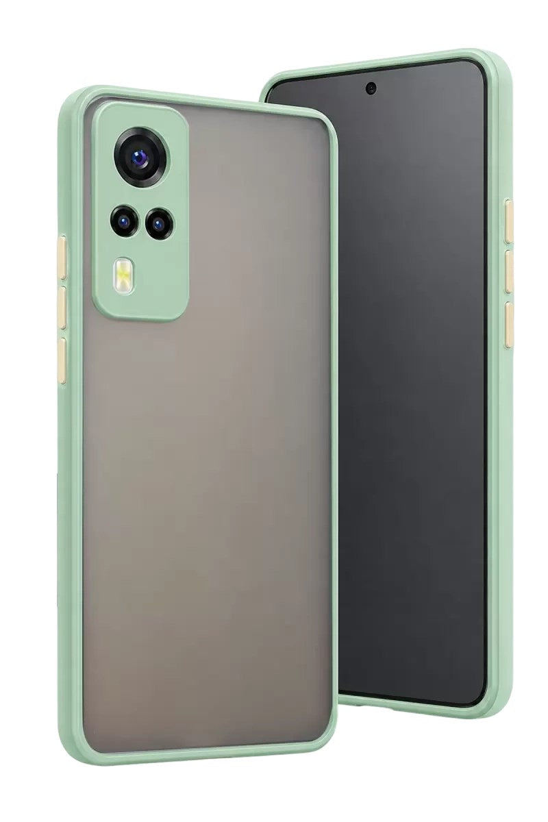 Mey İthalat® Vivo Y53S Kılıf Montreal Silikon Kapak - Turkuaz