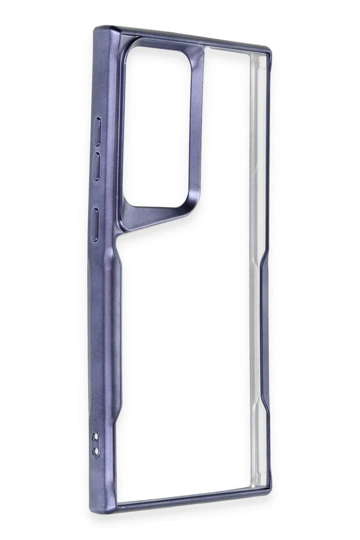 Mey İthalat® Samsung Galaxy S25 Ultra Kılıf Boyi Silikon Kapak - Lacivert