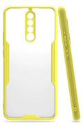 Mey İthalat® Redmi Note 8 Pro Kılıf Platin Silikon - Sarı