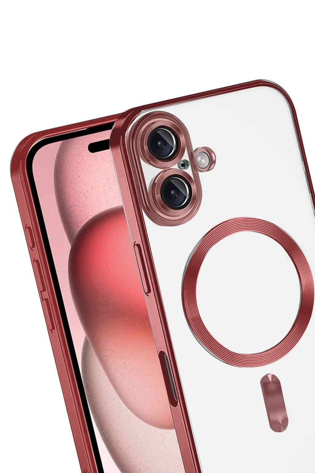 Mey İthalat® iPhone 17 Kross Magneticsafe Kapak - Kırmızı