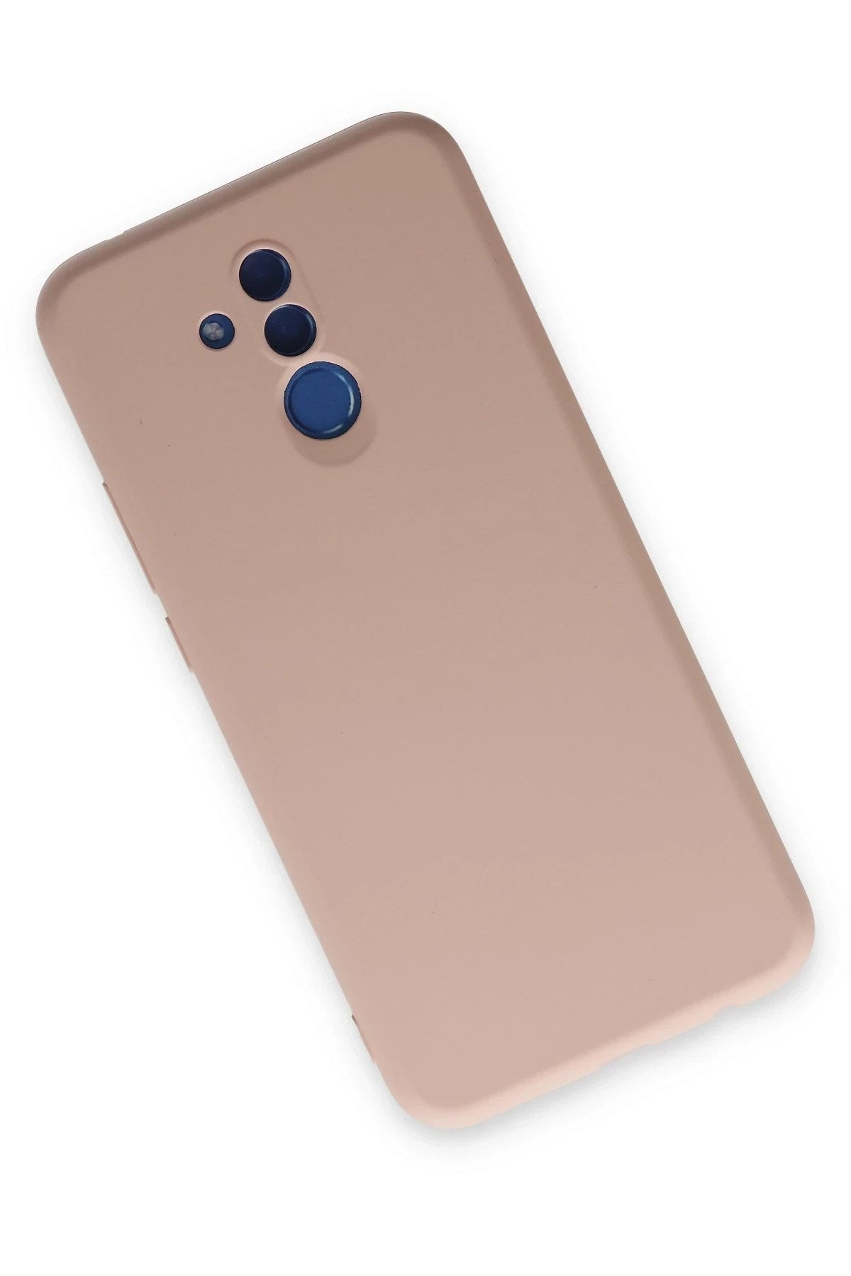 Mey İthalat® Huawei Mate 20 Lite Kılıf Nano içi Kadife Silikon - Pudra