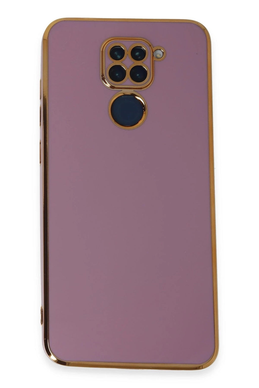 Mey İthalat® Redmi Note 9 Kılıf Volet Silikon - Mor