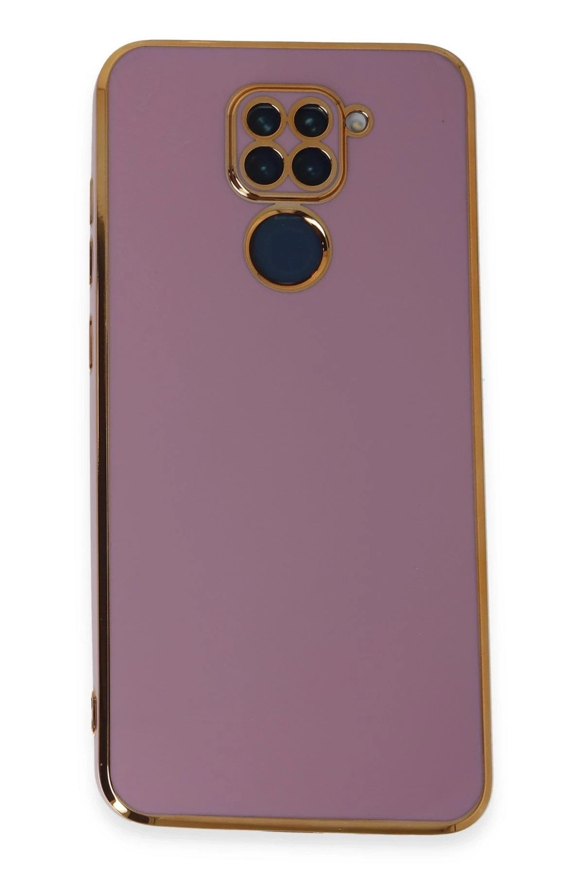 Mey İthalat® Redmi Note 9 Kılıf Volet Silikon - Mor
