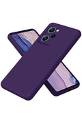 Mey İthalat® Poco X5 Pro 5G Nano içi Kadife Silikon - Mor