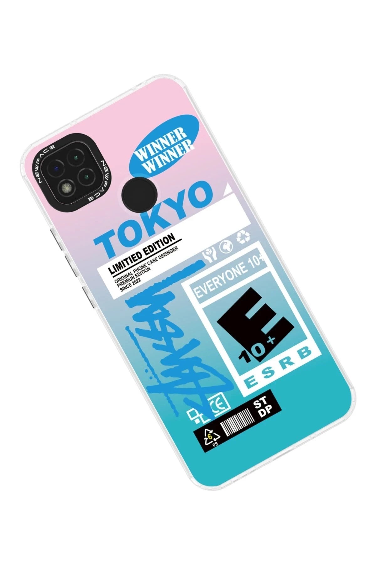 Mey İthalat® Redmi 9C Kılıf Estoril Desenli Kapak - Estoril - 1