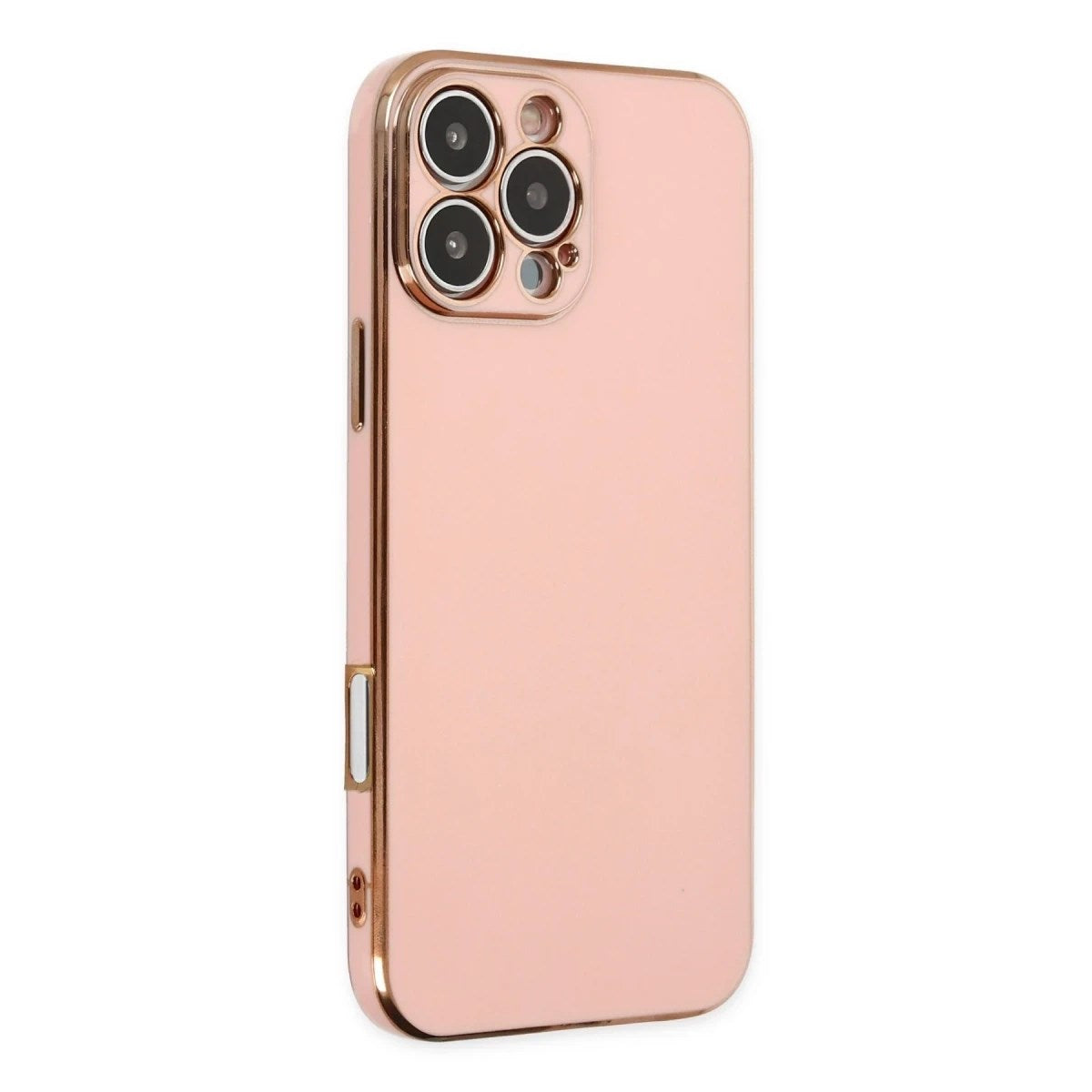Mey İthalat® iPhone 16 Pro Kılıf Volet Silikon - Pembe