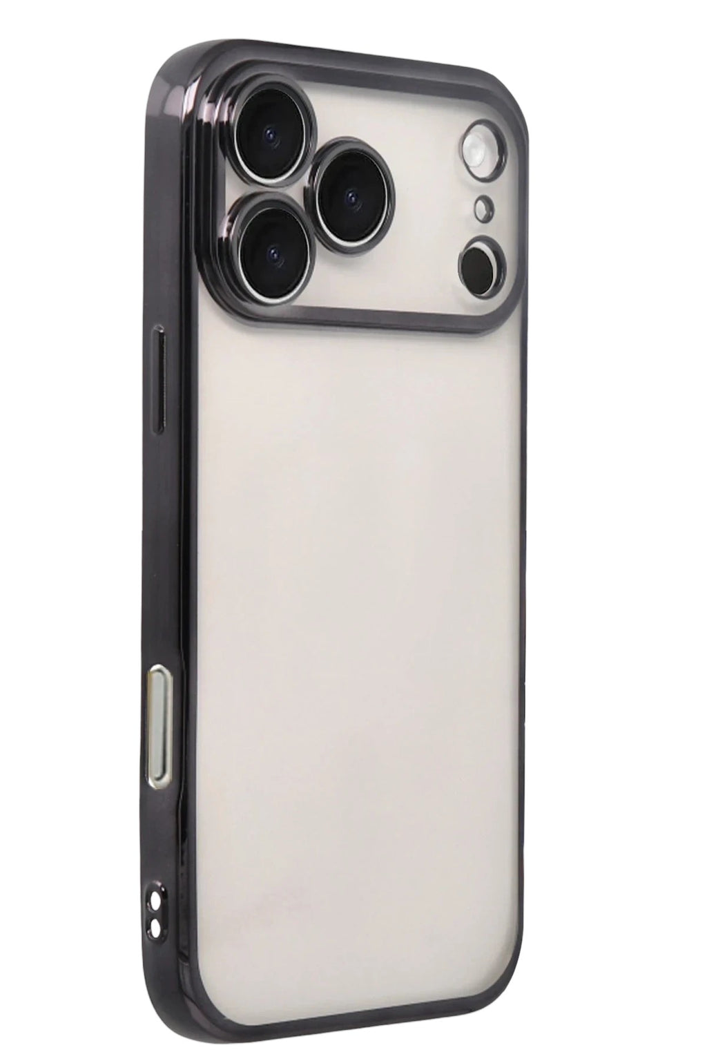Mey İthalat® iPhone 17 Pro Max Lensli Silikon - Siyah
