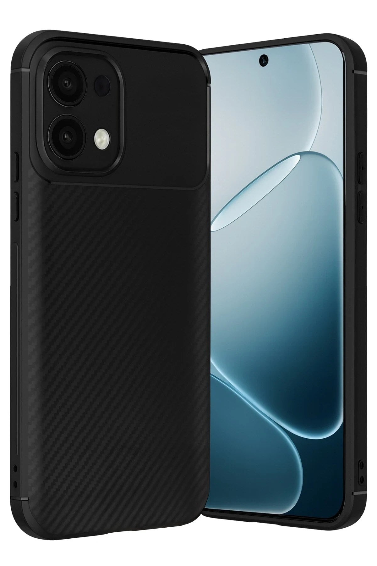 Mey İthalat® A6 Pro 4G Auto Focus Karbon Kapak - Siyah
