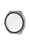Mey İthalat® Huawei Watch GT3 Pro 46mm Dota Camlı Kasa Ekran Koruyucu - Uzay Grisi