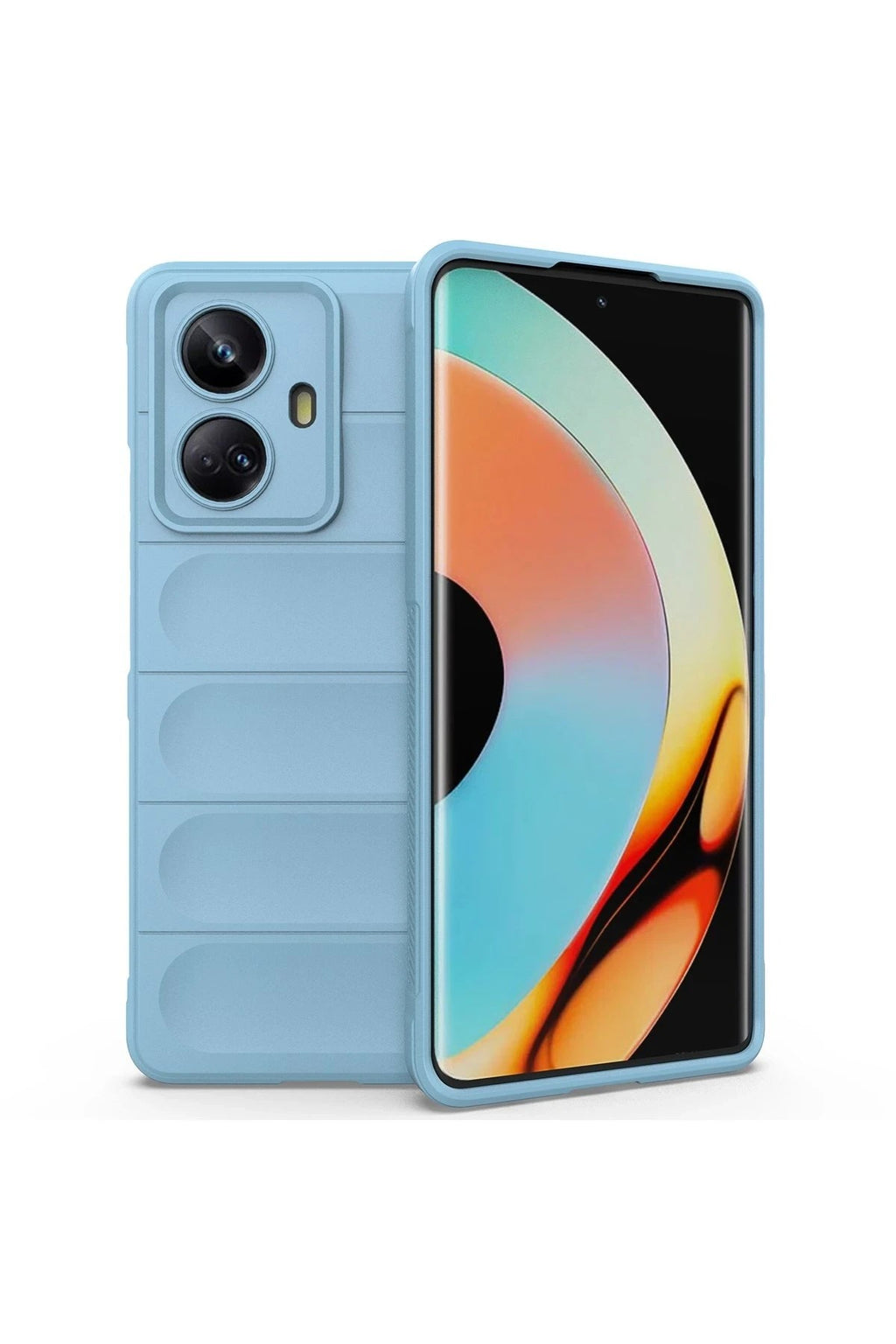 Mey İthalat® Realme 10 Pro 5G Kılıf Optimum Silikon - Sky Blue