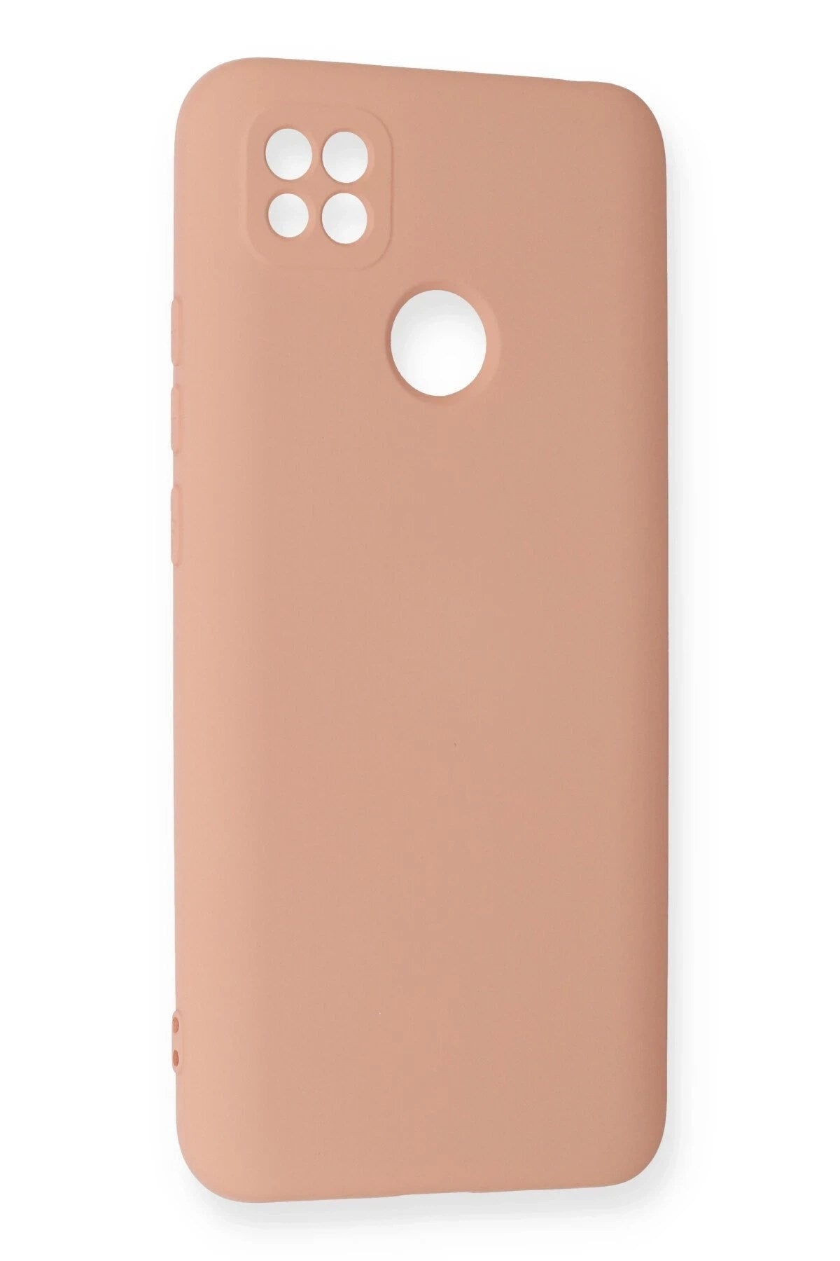 Mey İthalat® Redmi 9C Kılıf Nano içi Kadife Silikon - Pudra