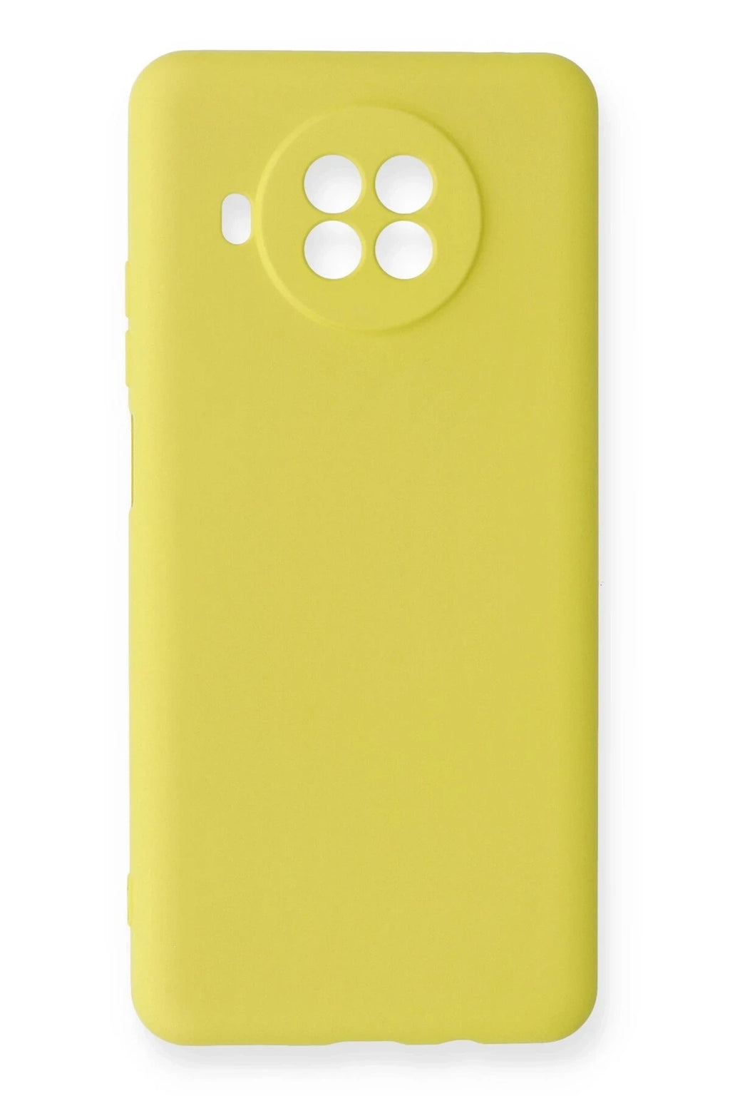 Mey İthalat® Mi 10T Lite Kılıf Nano içi Kadife Silikon - Sarı