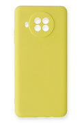 Mey İthalat® Mi 10T Lite Kılıf Nano içi Kadife Silikon - Sarı