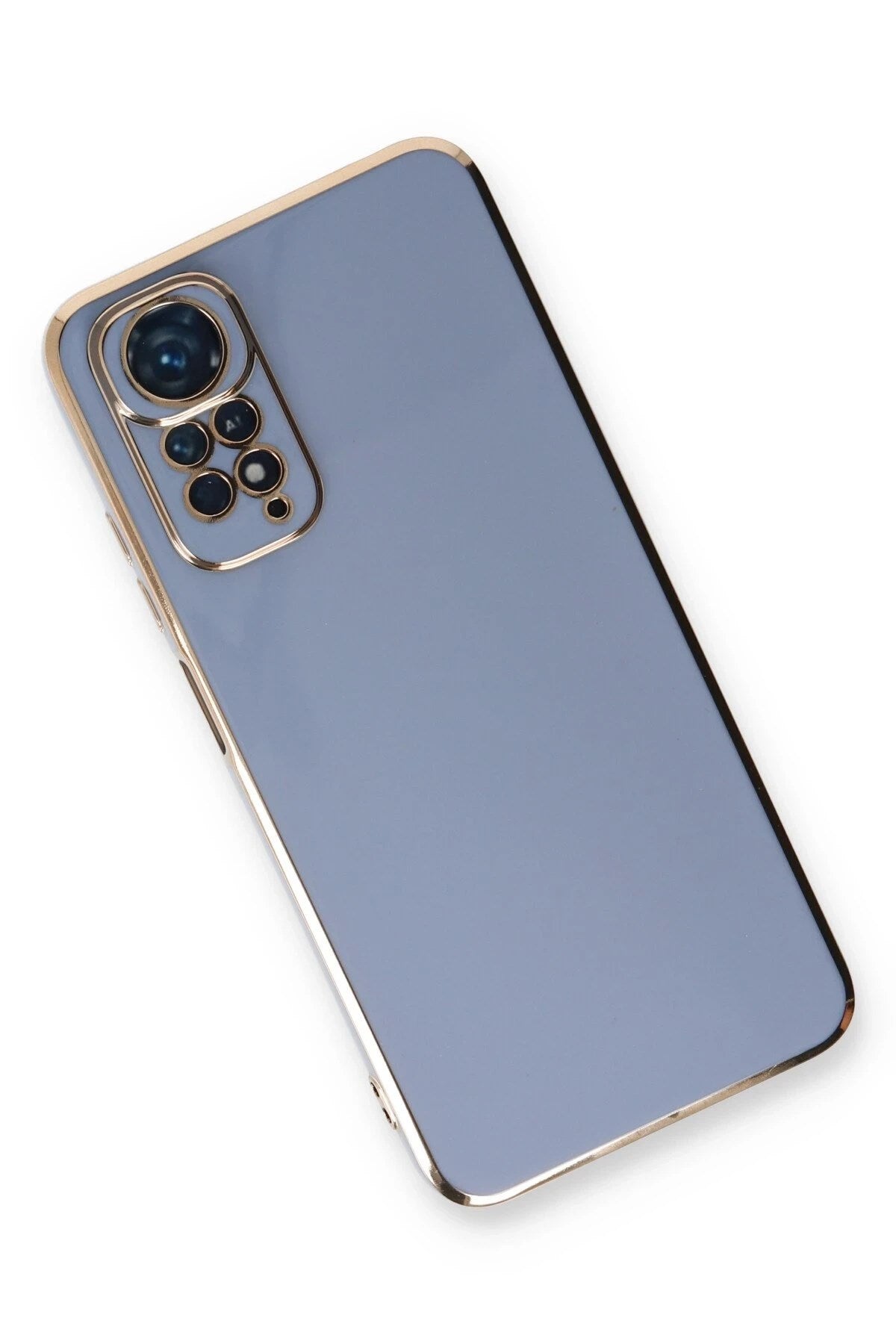 Mey İthalat® Redmi Note 11 Kılıf Volet Silikon - Mavi