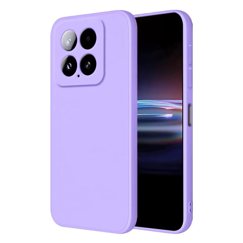 Mey İthalat® Mi 14T Pro Kılıf Nano içi Kadife Silikon - Lila