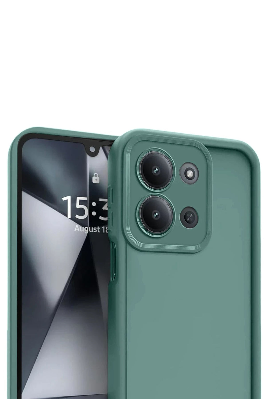Mey İthalat® Redmi 15C 4G Viera Silikon - Koyu Yeşil