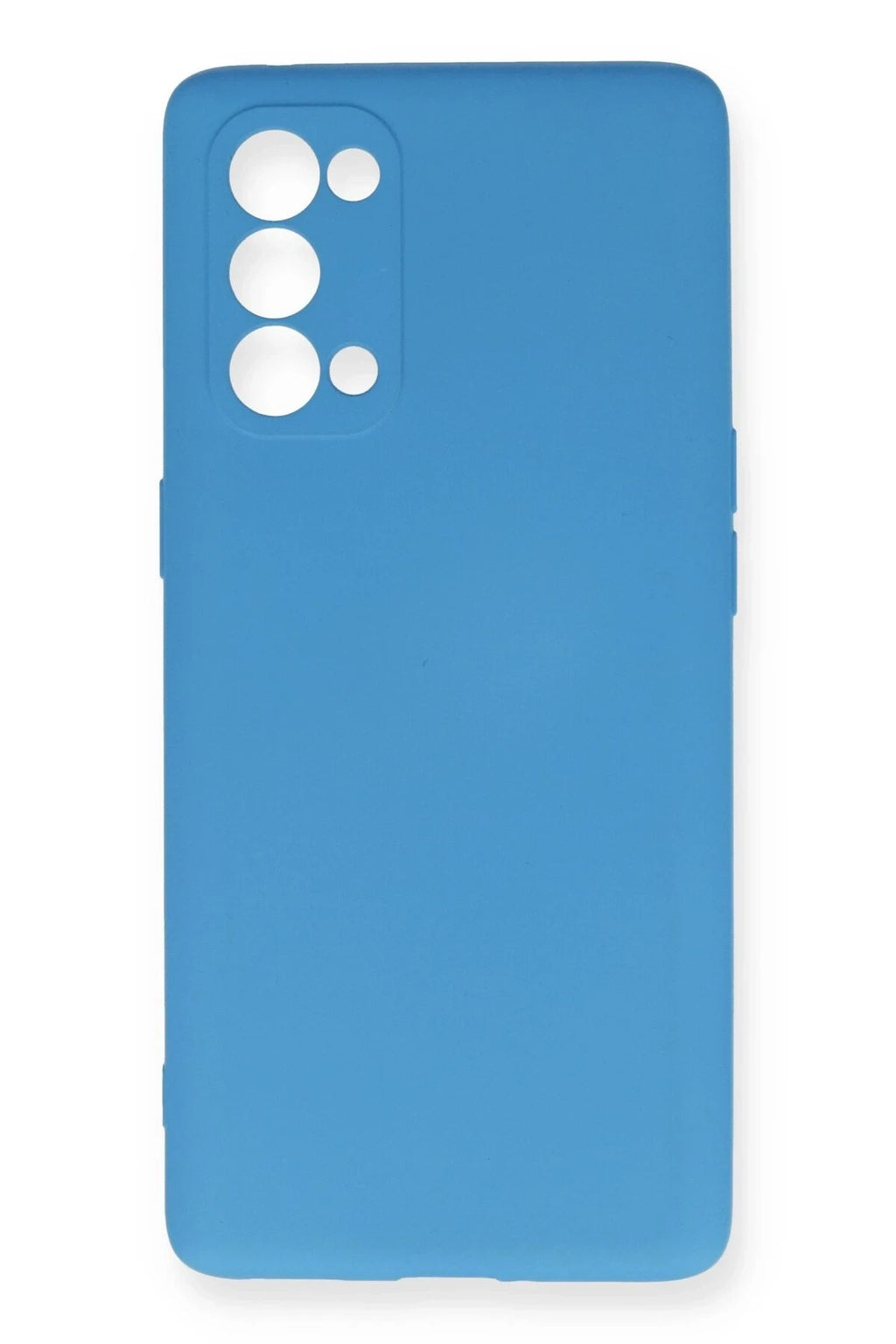 Mey İthalat® Reno 5 Pro Kılıf Nano içi Kadife Silikon - Mavi
