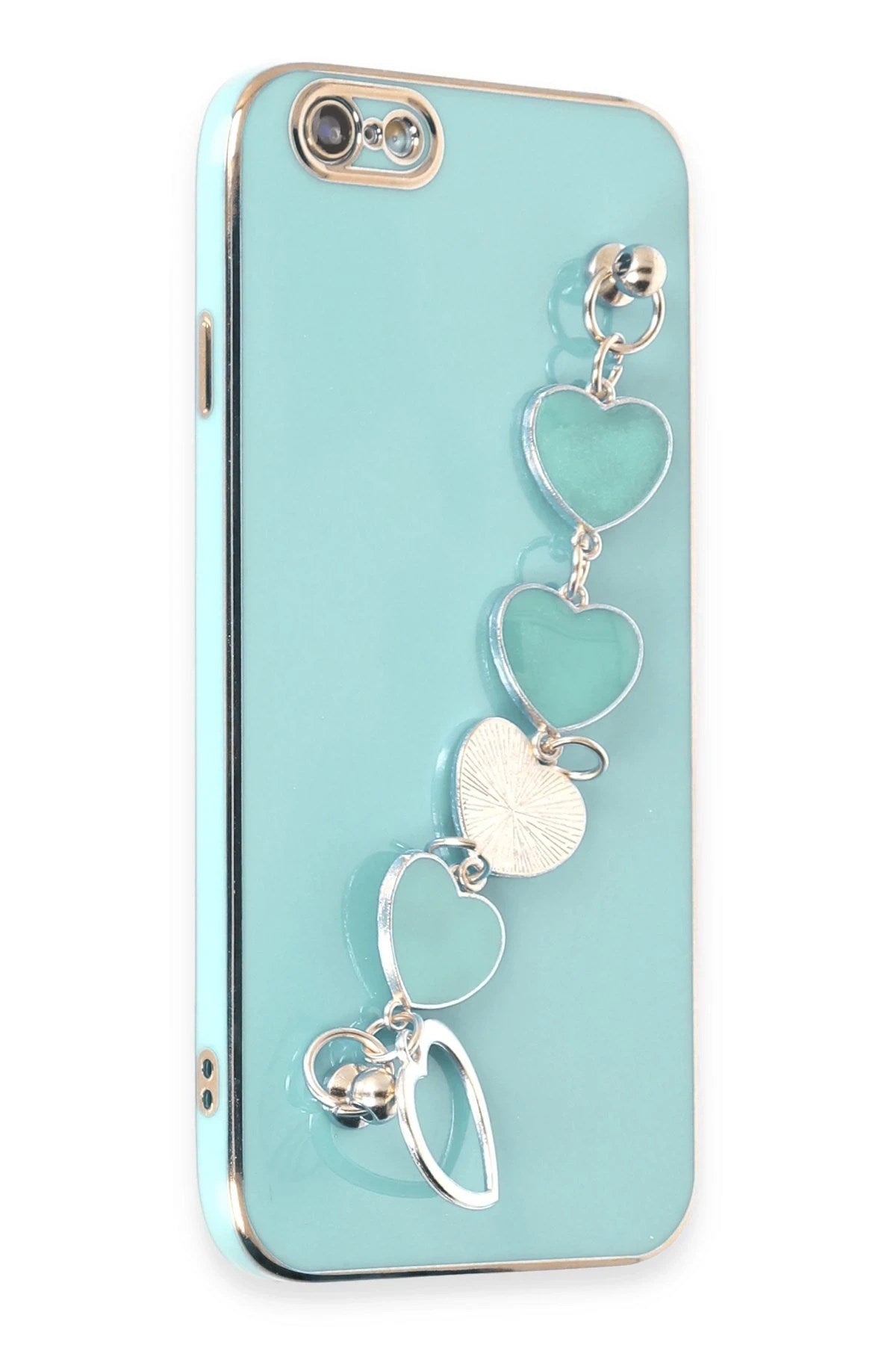 Mey İthalat® iPhone 6 Kılıf Esila Silikon - Su Yeşili