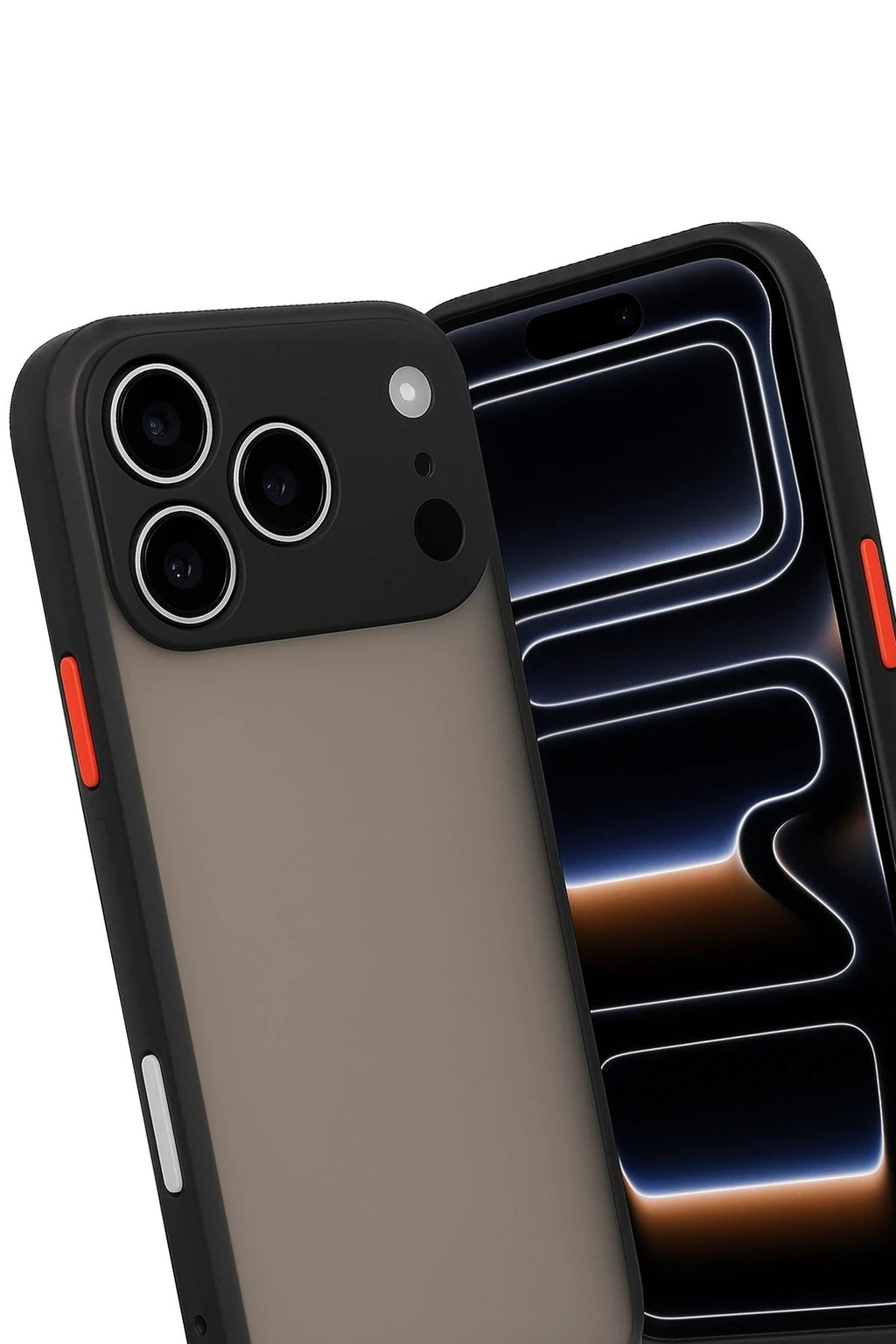Mey İthalat® iPhone 17 Pro Max Kılıf Montreal Silikon Kapak - Siyah