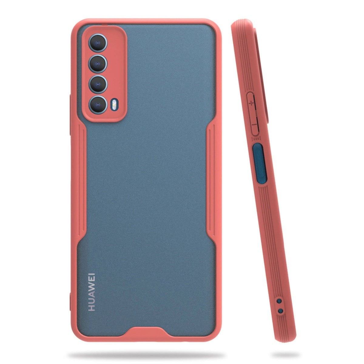Mey İthalat® Huawei P Smart 2021 Kılıf Platin Silikon - Pembe