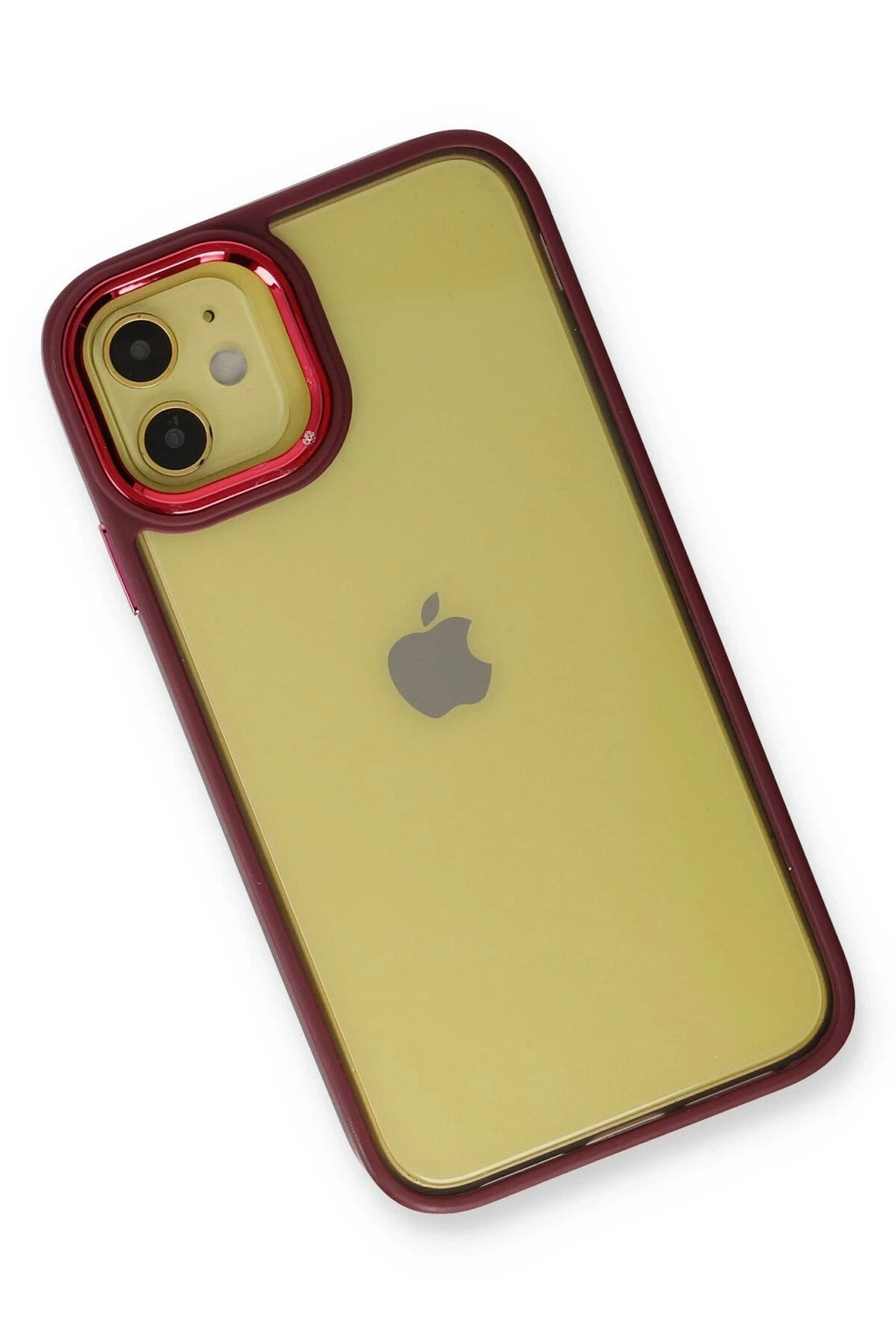 Mey İthalat® iPhone 12 Kılıf Dora Kapak - Kırmızı