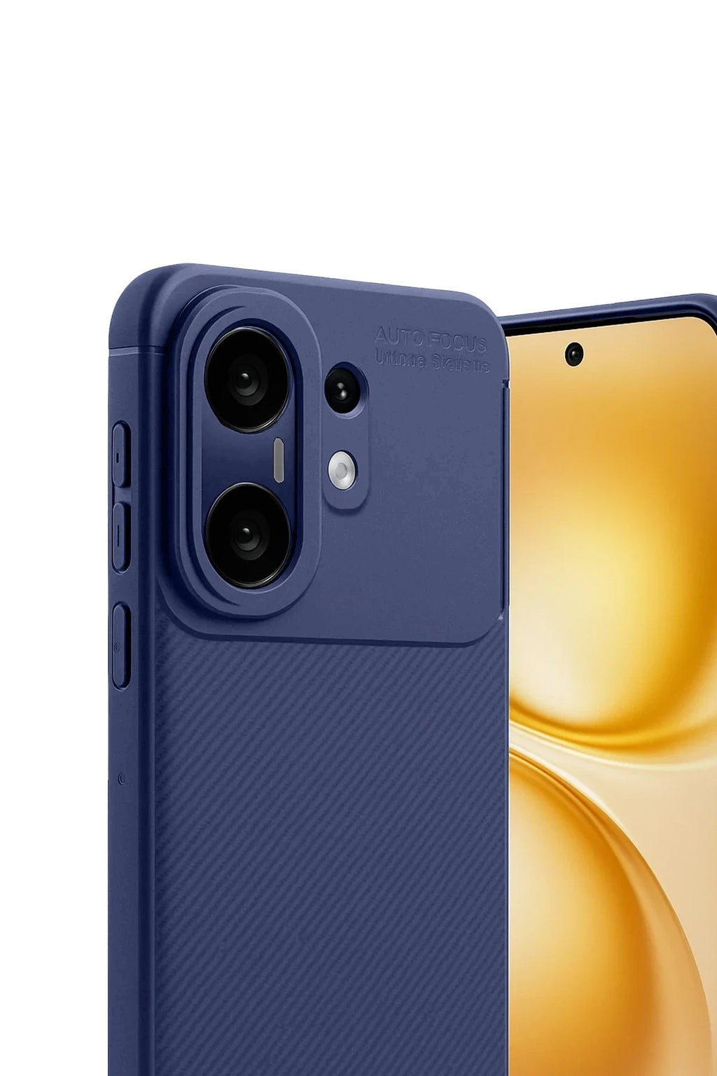 Mey İthalat® Vivo X200 FE Auto Focus Karbon Kapak - Lacivert