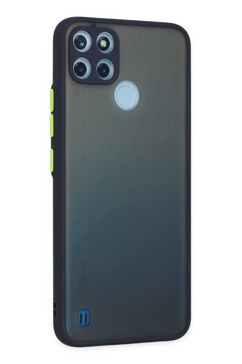 Mey İthalat® Realme C21Y Kılıf Montreal Silikon Kapak - Lacivert