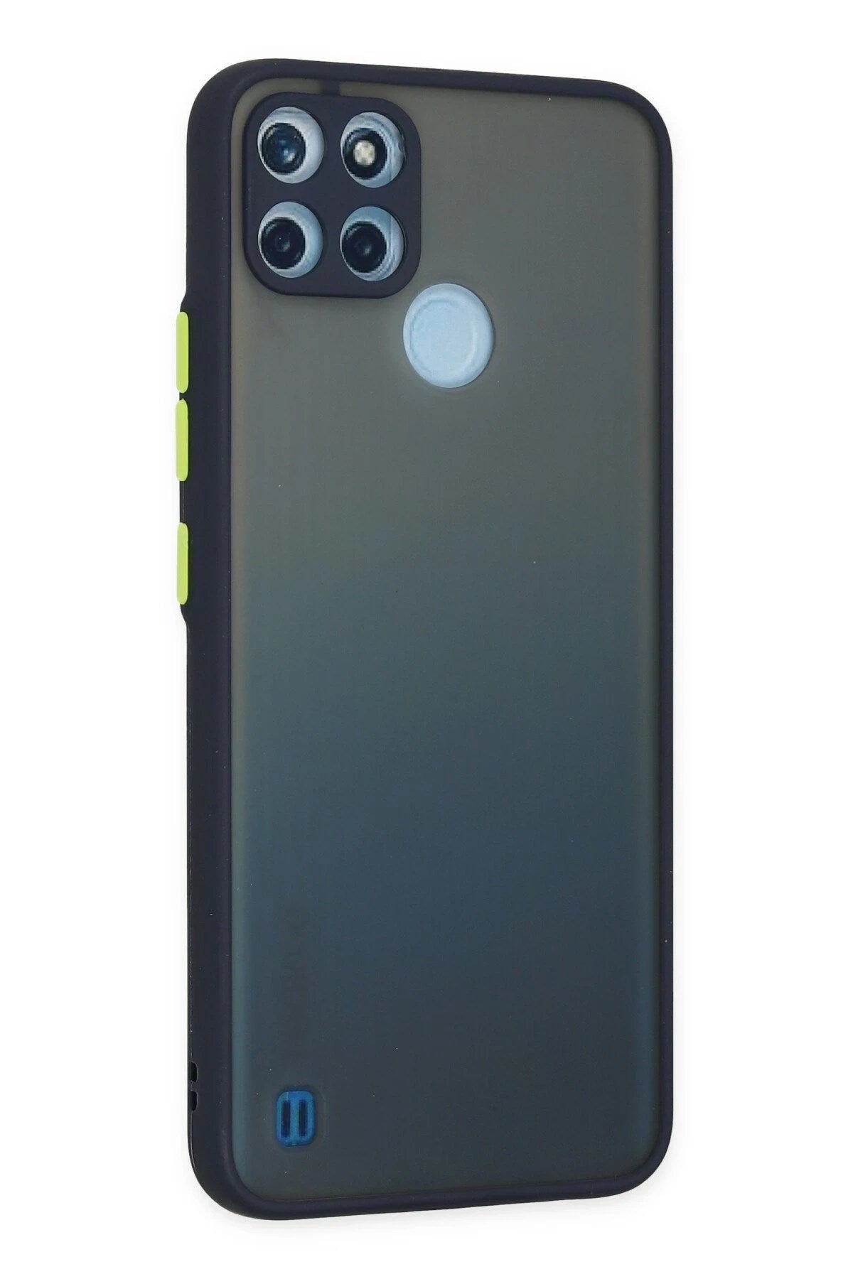 Mey İthalat® Realme C21Y Kılıf Montreal Silikon Kapak - Lacivert