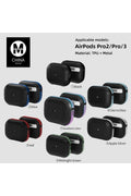 Mey İthalat® Airpods Pro 2 (2.nesil) MO-A8 Armor Kılıf - Koyu Yeşil