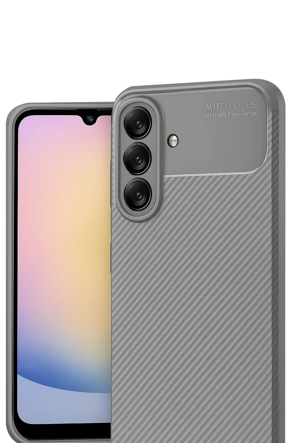 Mey İthalat® Samsung Galaxy A17 5G Auto Focus Karbon Kapak - Gri
