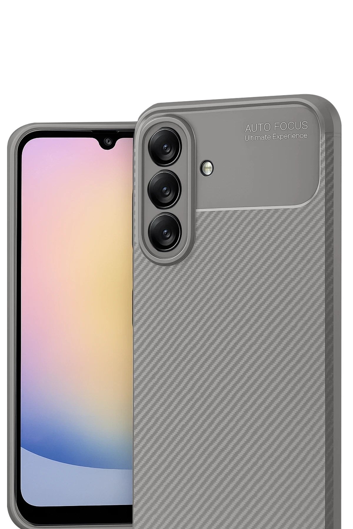 Mey İthalat® Samsung Galaxy A17 5G Auto Focus Karbon Kapak - Gri