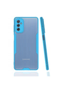 Mey İthalat® Samsung Galaxy M52 5G Kılıf Platin Silikon - Mavi