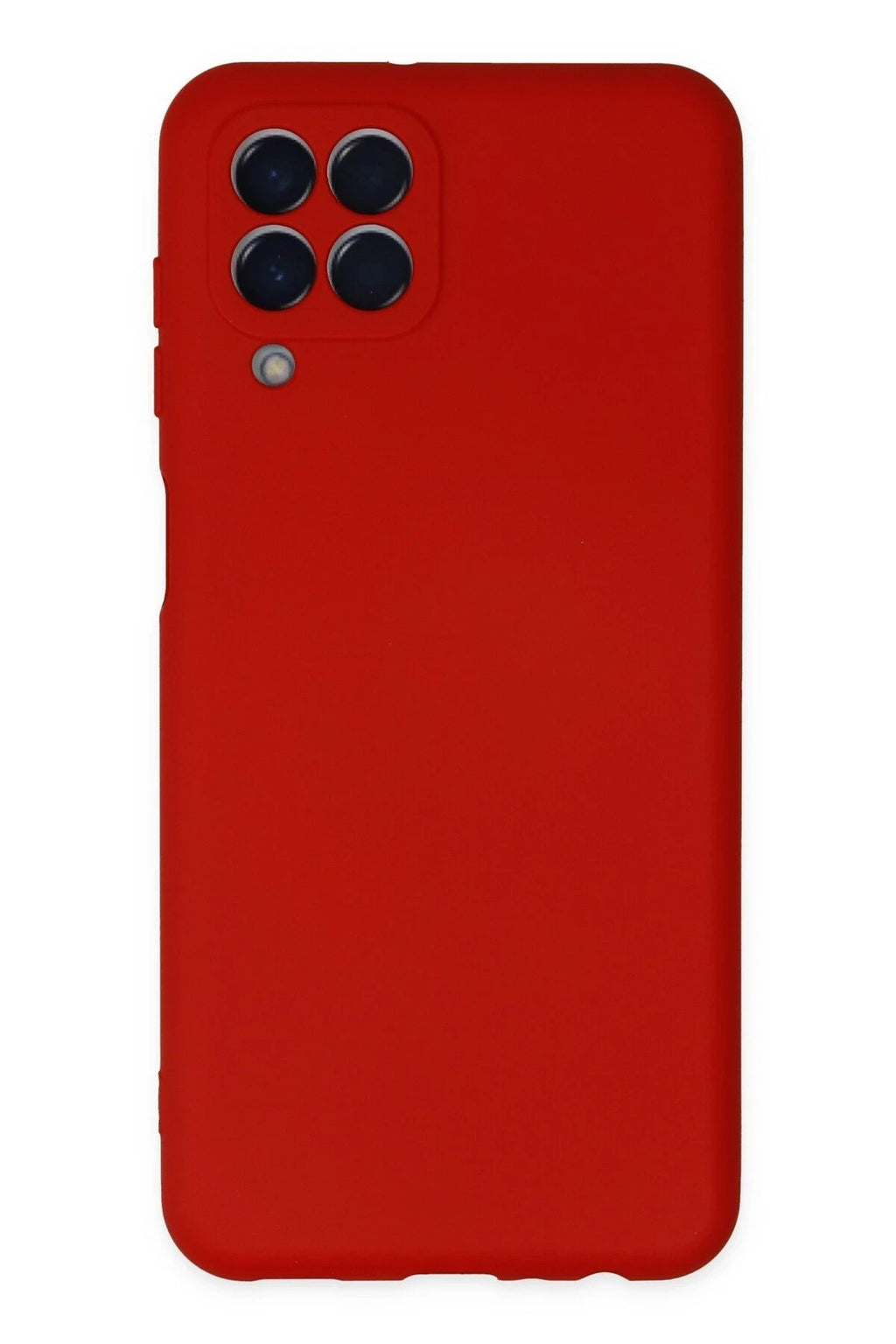 Mey İthalat® Samsung Galaxy M33 Kılıf Nano içi Kadife Silikon - Kırmızı