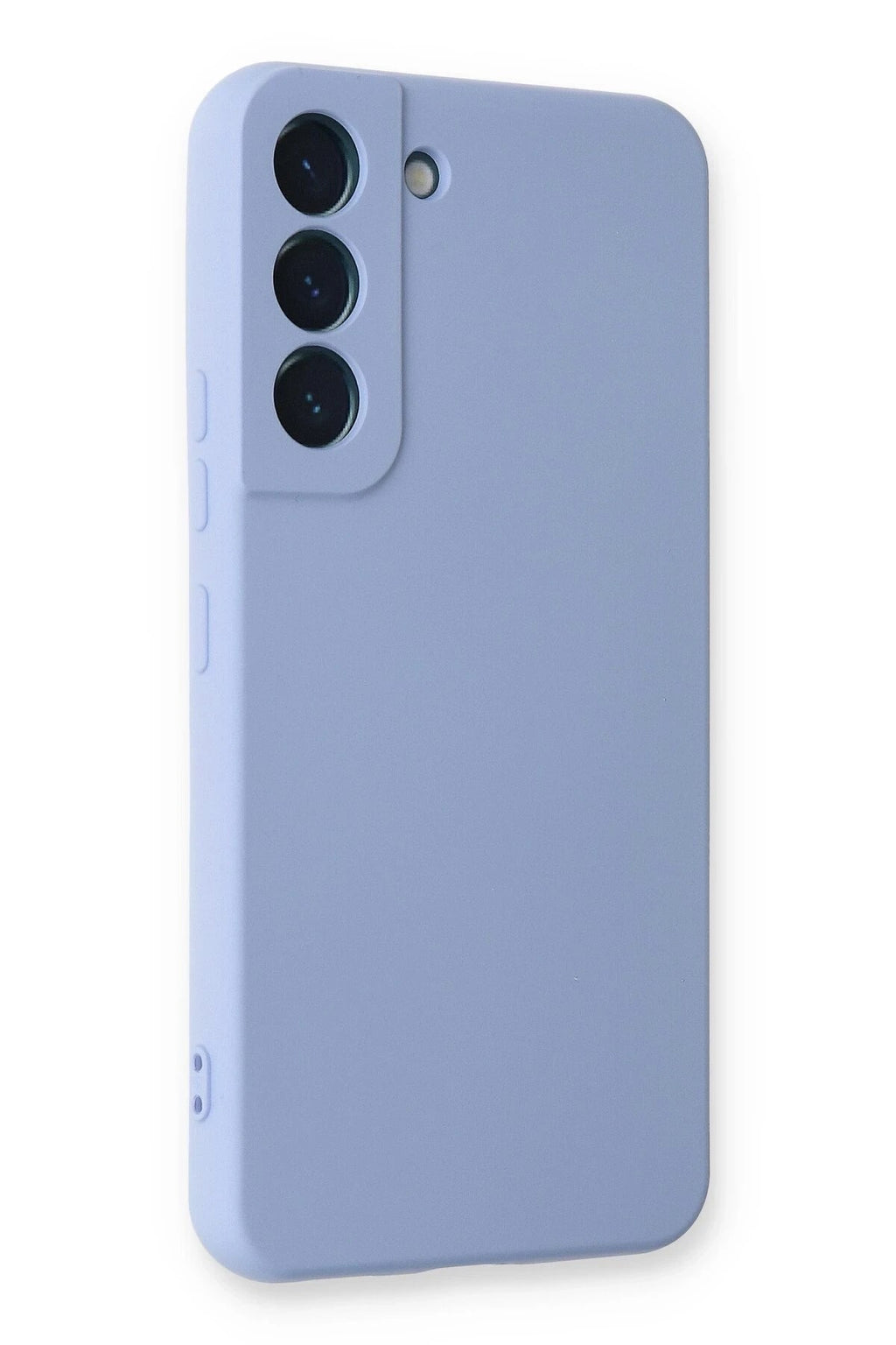 Mey İthalat® Samsung Galaxy S22 Plus Kılıf Nano içi Kadife Silikon - Lila