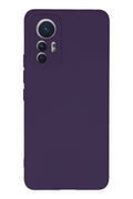 Mey İthalat® Mi 12 Lite Kılıf Nano içi Kadife Silikon - Mor