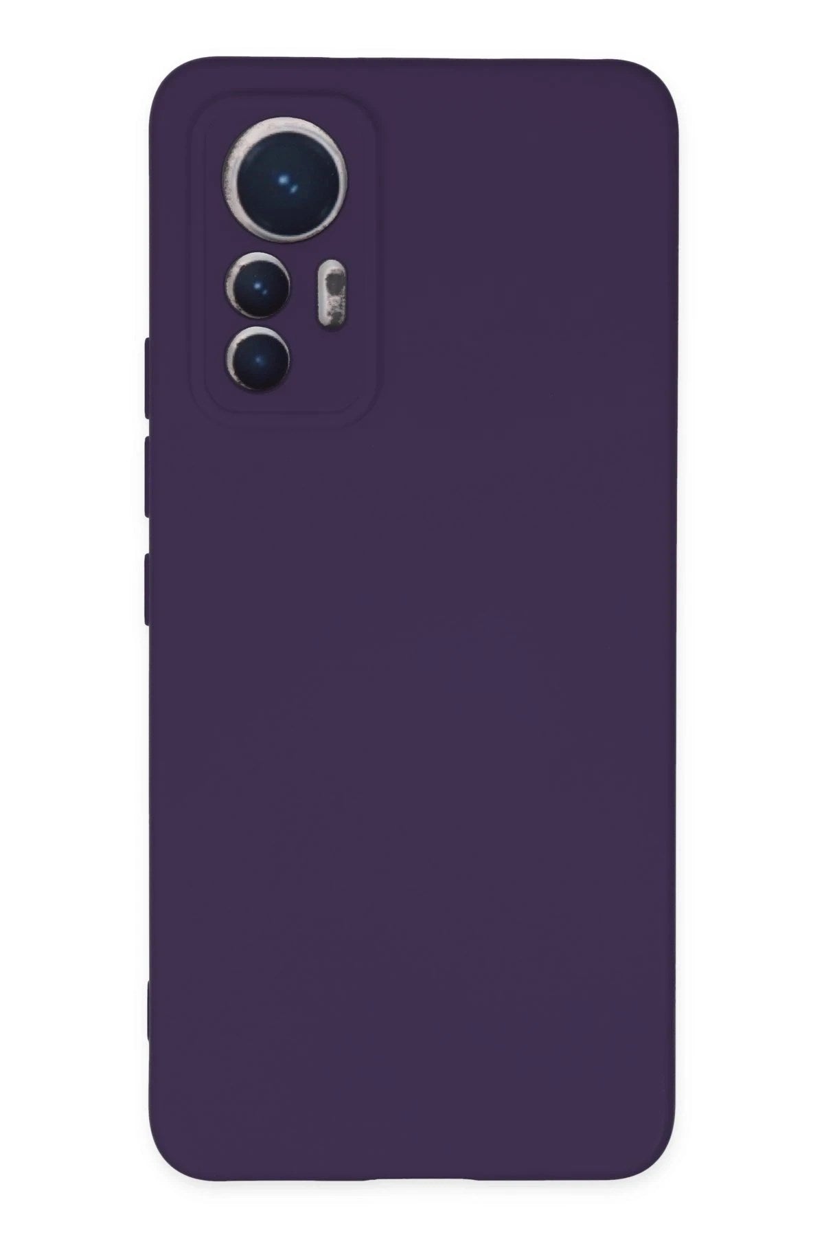 Mey İthalat® Mi 12 Lite Kılıf Nano içi Kadife Silikon - Mor
