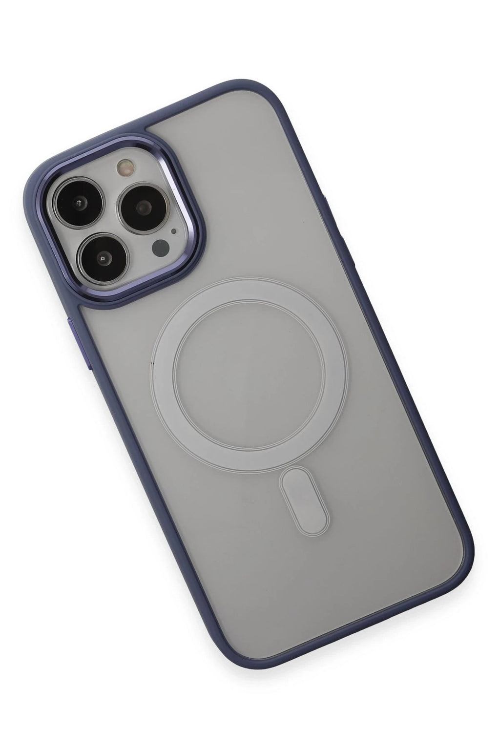 Mey İthalat® iPhone 15 Pro Max Kılıf Room Magneticsafe Silikon - Sierra Blue